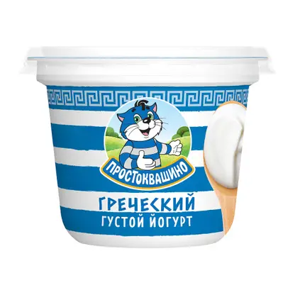 Изображение товара Йогурт Простоквашино густой Греческий 2% 235г