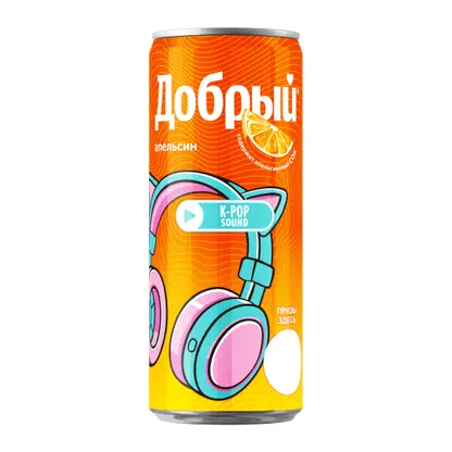 Изображение товара Напиток Добрый Апельсин 330мл