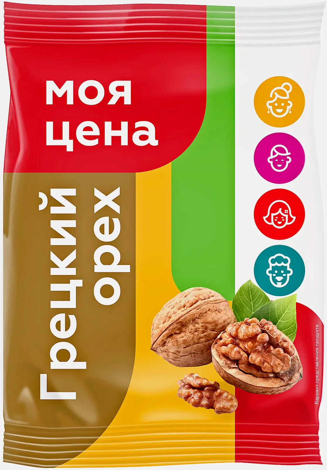 Грецкий орех Моя цена 90г Грецкий орех Моя цена 90г