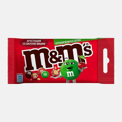 Драже со вкусом вишни M&M’s 36г