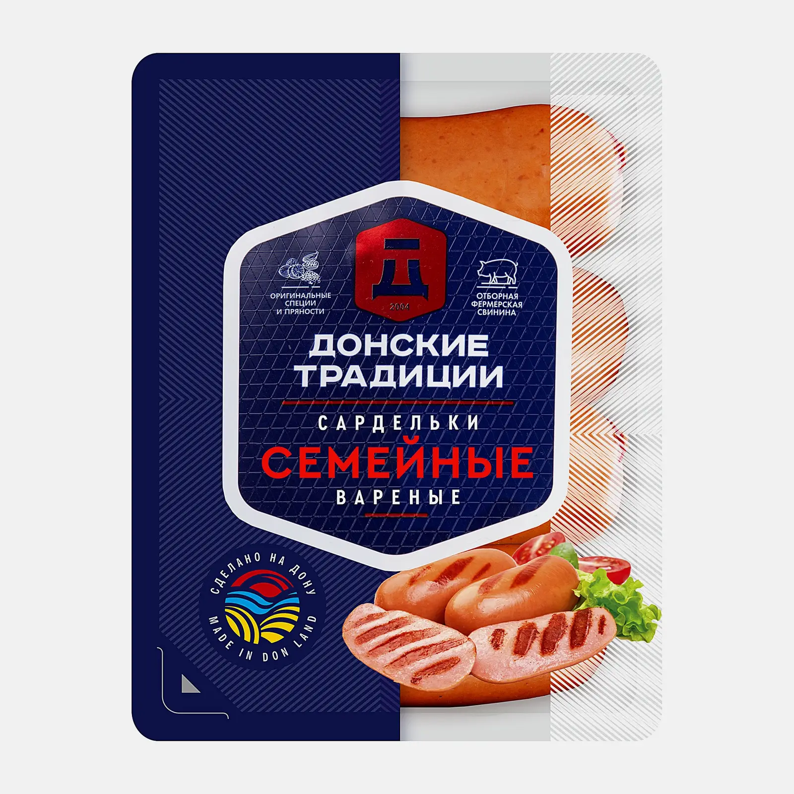Сардельки Донские традиции Семейные 450г