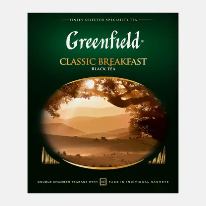 Чай черный Greenfield Classic Breakfast 100пак