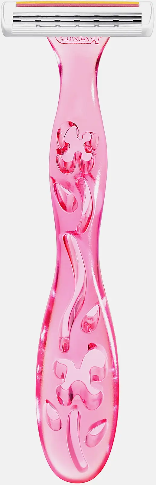 Бритва женская BIC Miss Soleil одноразовая 3 лезвия увлажняющая полоска 2шт