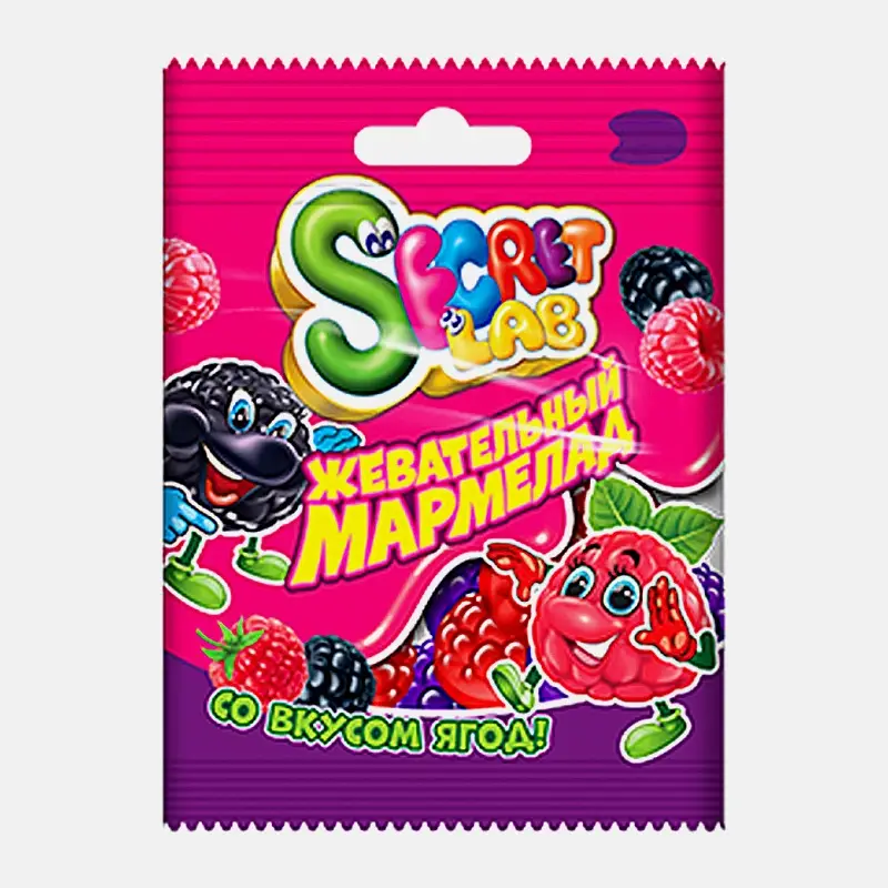 Мармелад Secret Lab жевательный ассорти вкусов 20г - фото 4