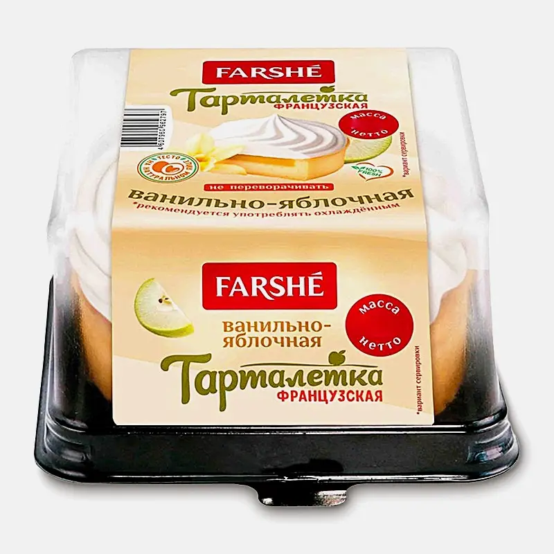 Тарталетка французская ванильно-яблочная Фарше 90г