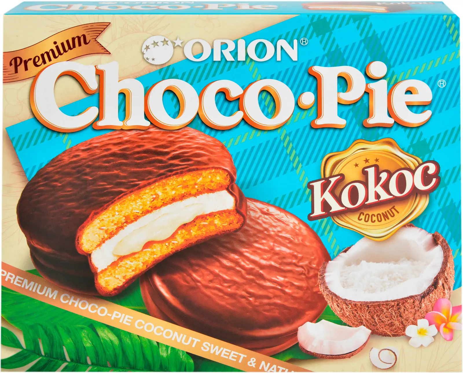 Пирожное Orion Choco Pie Венский торт, 360г