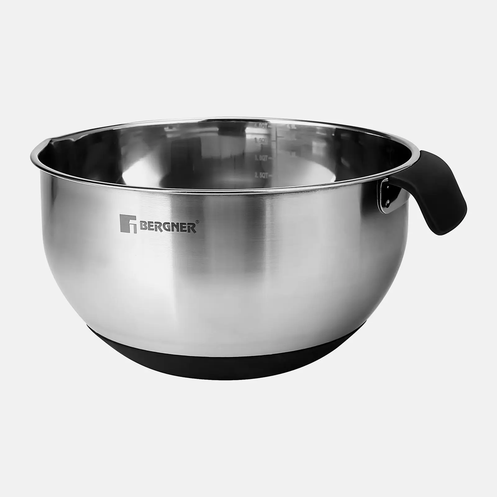 Миска с силиконовым дном Home Line Bergner d-19см 2.5л - фото 2