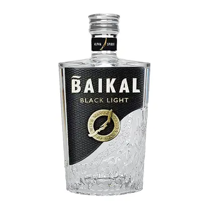 Водка Байкал Блэк Лайт 40% 250мл