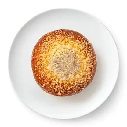 Изображение товара Булочка домашняя с яблочным джемом 80г