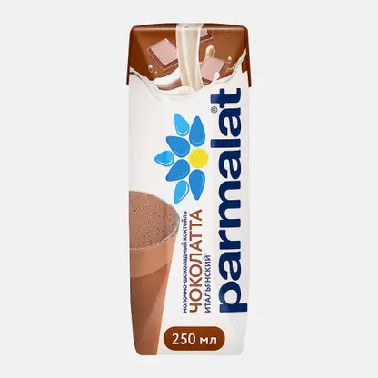 Коктейль молочно-шоколадный Parmalat Чоколатта Итальяна 1.9% 250мл