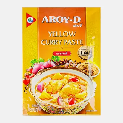 Паста Карри Aroy-D желтая 50г