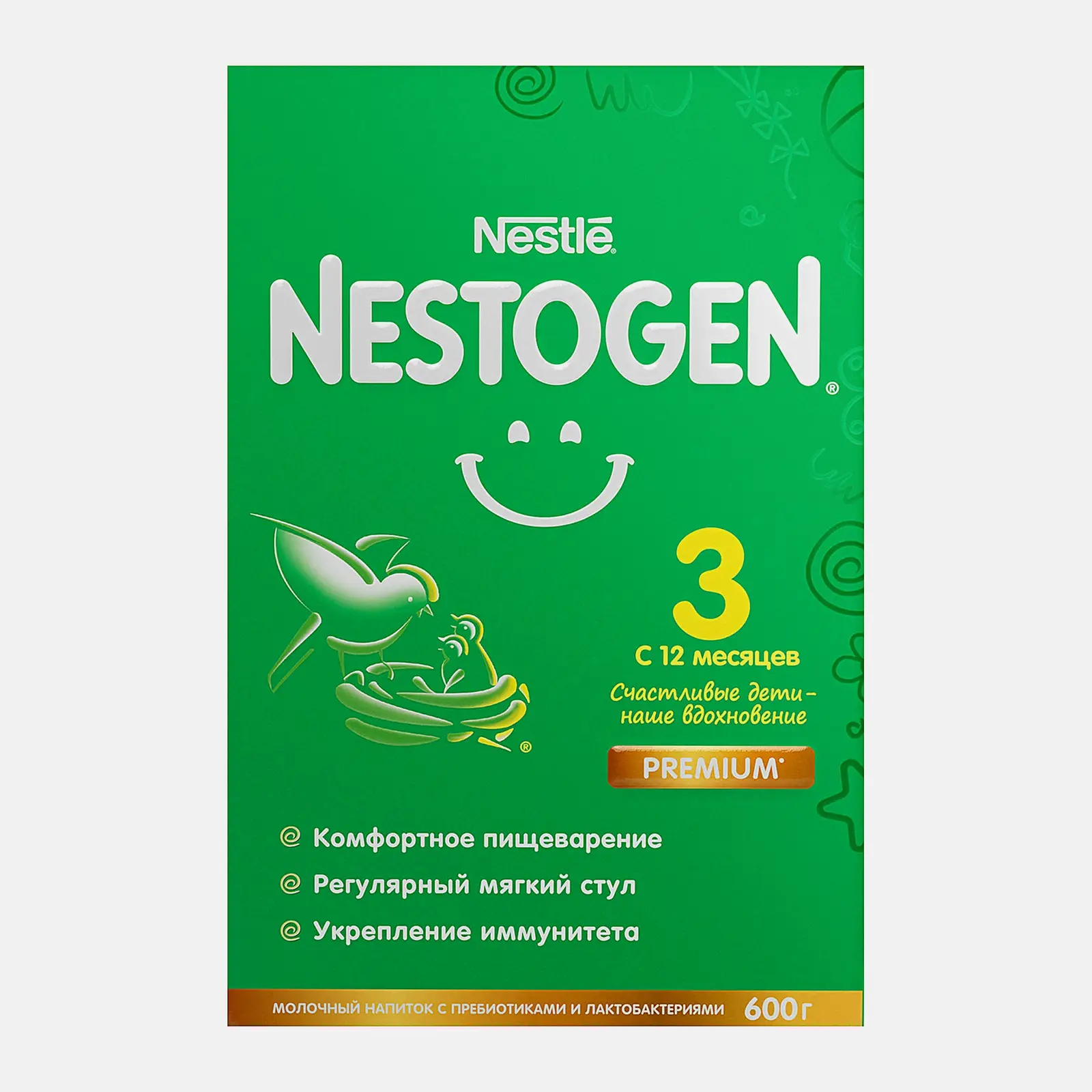 Изображение товара Смесь Nestogen 3 молочная 600г Изображение товара Смесь Nestogen 3 молочная 600г