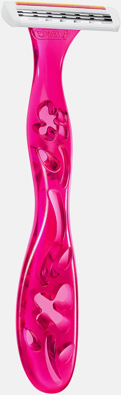 Бритва женская BIC Miss Soleil одноразовая 3 лезвия увлажняющая полоска 2шт