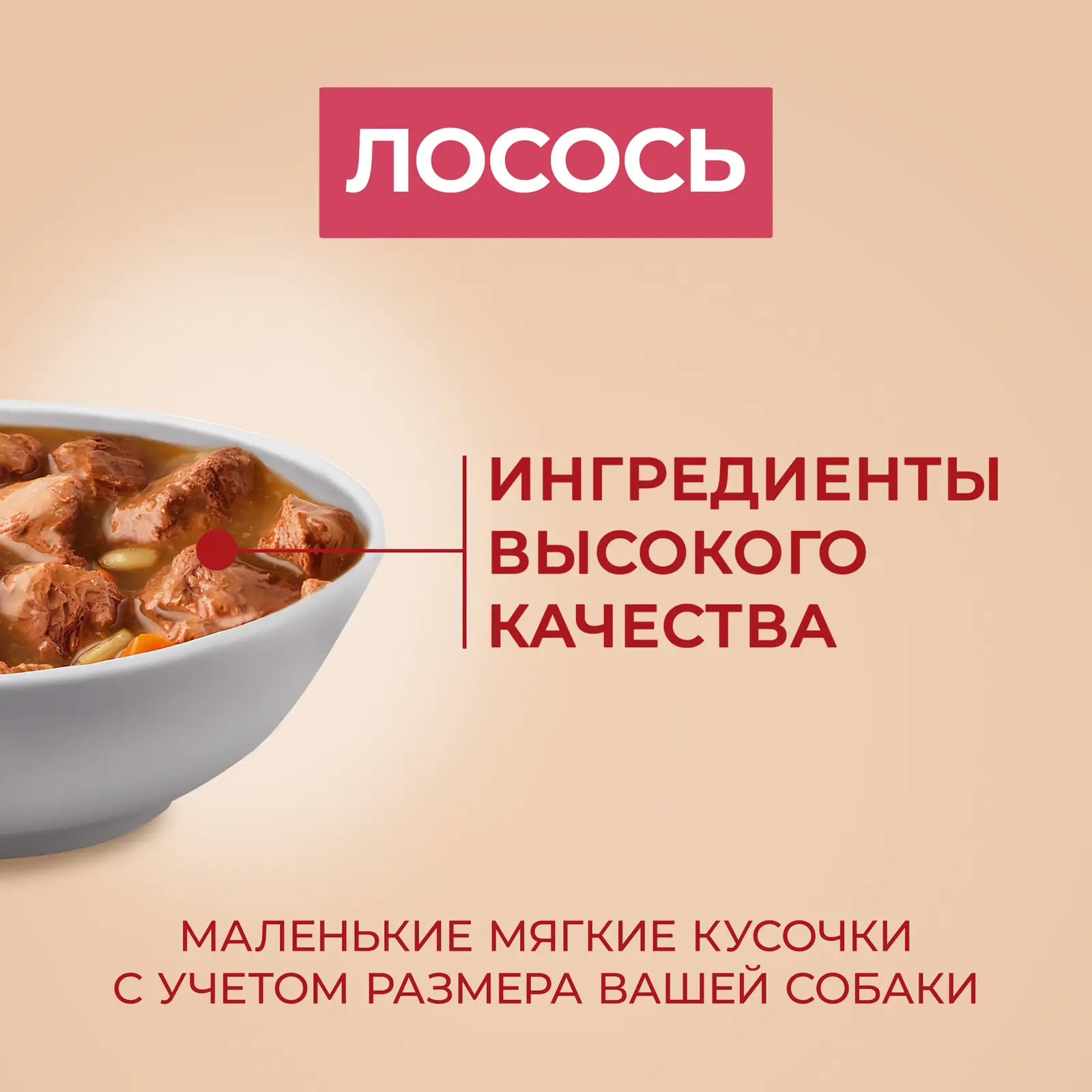 Влажный корм для мини собак Purina One Чувствительное пищеварение с лососем рисом и морковью в подливе 85г