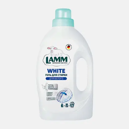 Гель для стирки белого белья Lamm 1.04л
