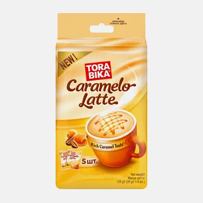 Кофейный напиток Torabika Caramelo Latte 5шт*25г