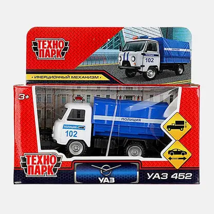 Металлическая инерционная машина UAZ 10.5см в ассортименте