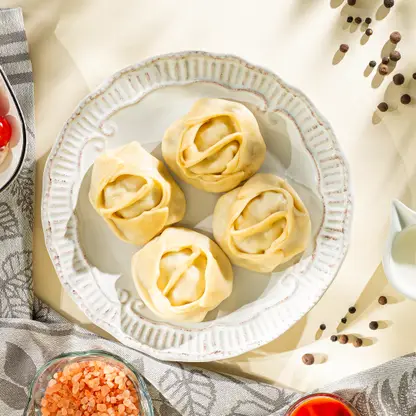 Изображение товара Манты с мясом М Кухня 240г