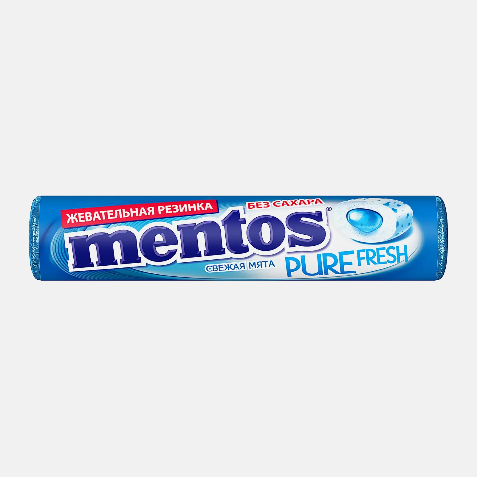 Жевательная резинка Pure Fresh Свежая мята Mentos 16г Жевательная резинка Pure Fresh Свежая мята Mentos 16г