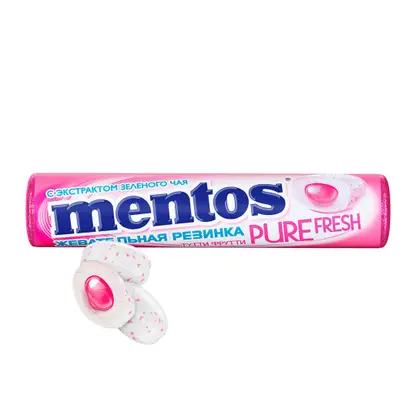 Изображение товара Жевательная резинка Pure Fresh Тутти фрутти Mentos 15.5г