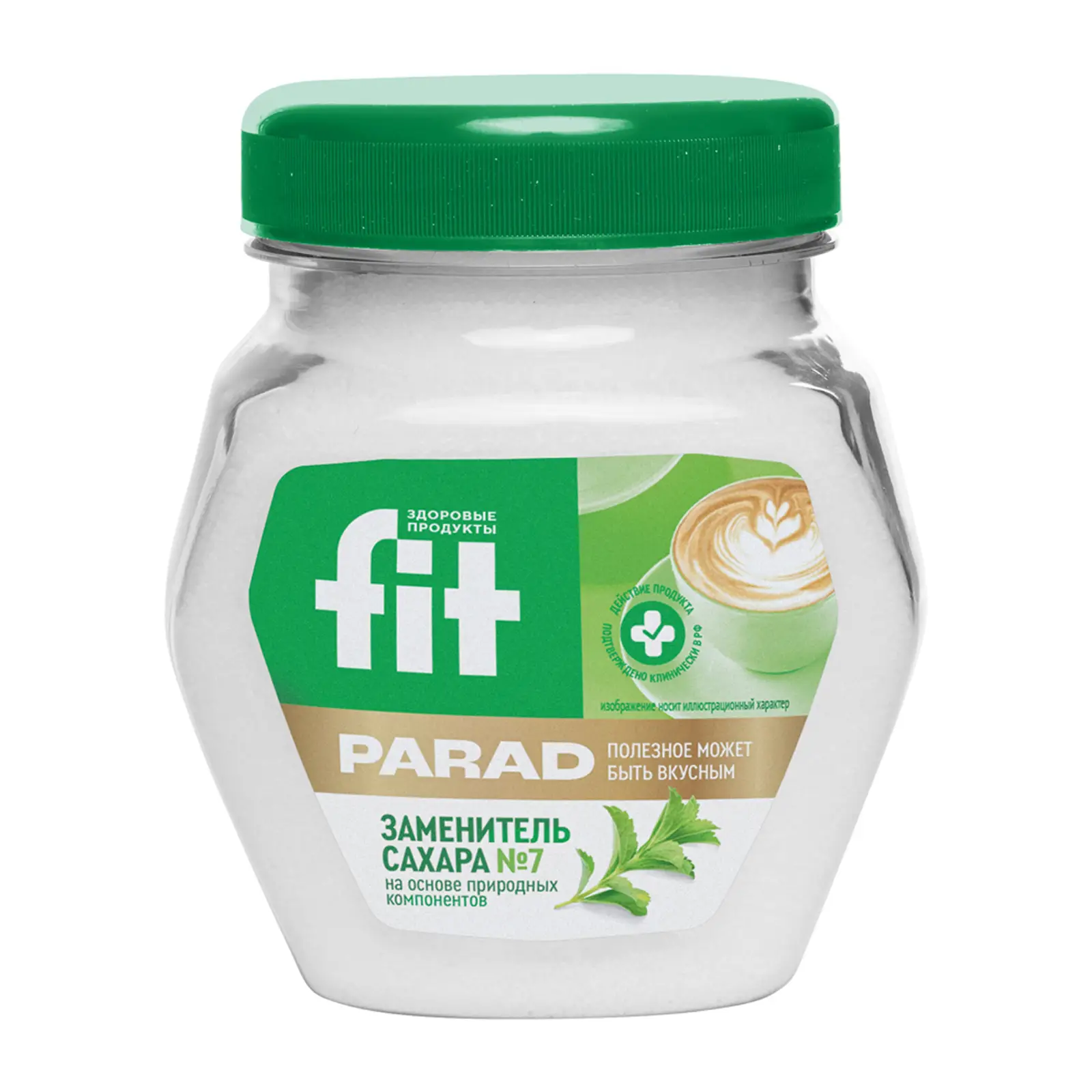 Изображение товара Заменитель сахара Fitparad №7 180г с эритритом и стевией для диетического питания