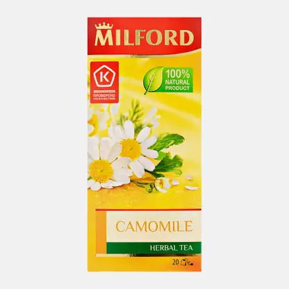 Чайный напиток Milford ромашка пакетики 20шт