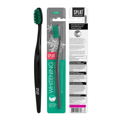 Изображение товара Зубная щетка Splat Professional Whitening прорезиненная для эффективного отбеливания зубов