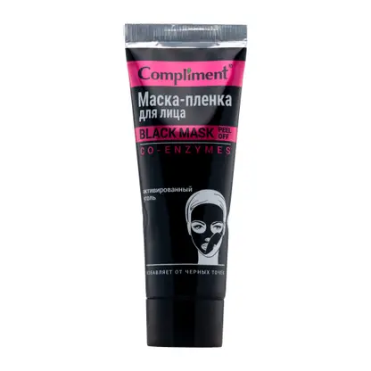 Изображение товара Маска-пленка для лица Compliment Black Mask Co-Enzymes 80мл