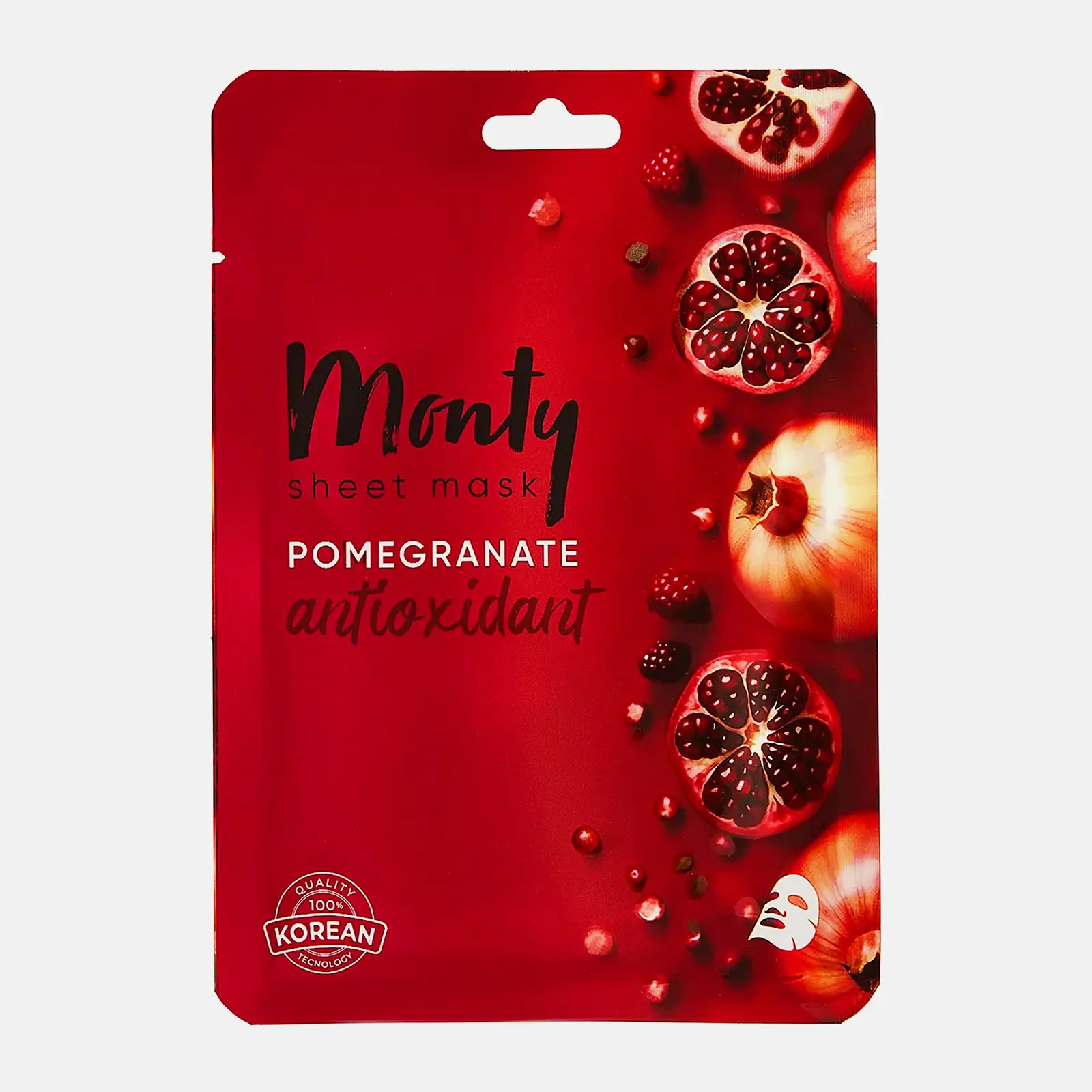 Антиоксидантная маска для лица Гранат Monty 25мл