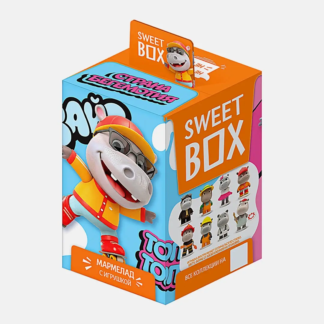 Мармелад с игрушкой Sweet Box 10г в ассортименте