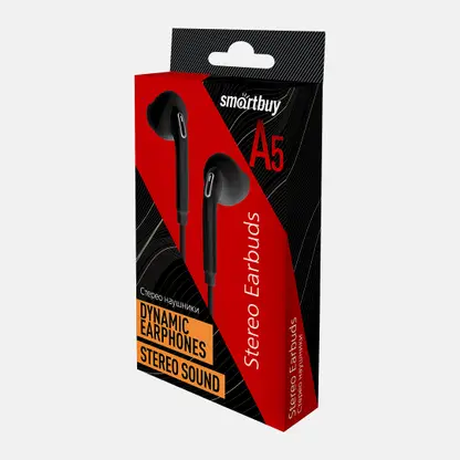 Гарнитура Smartbuy проводная A5 в ассортименте