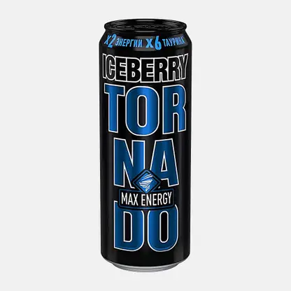 Энергетический напиток Tornado Max Iceberry 450мл