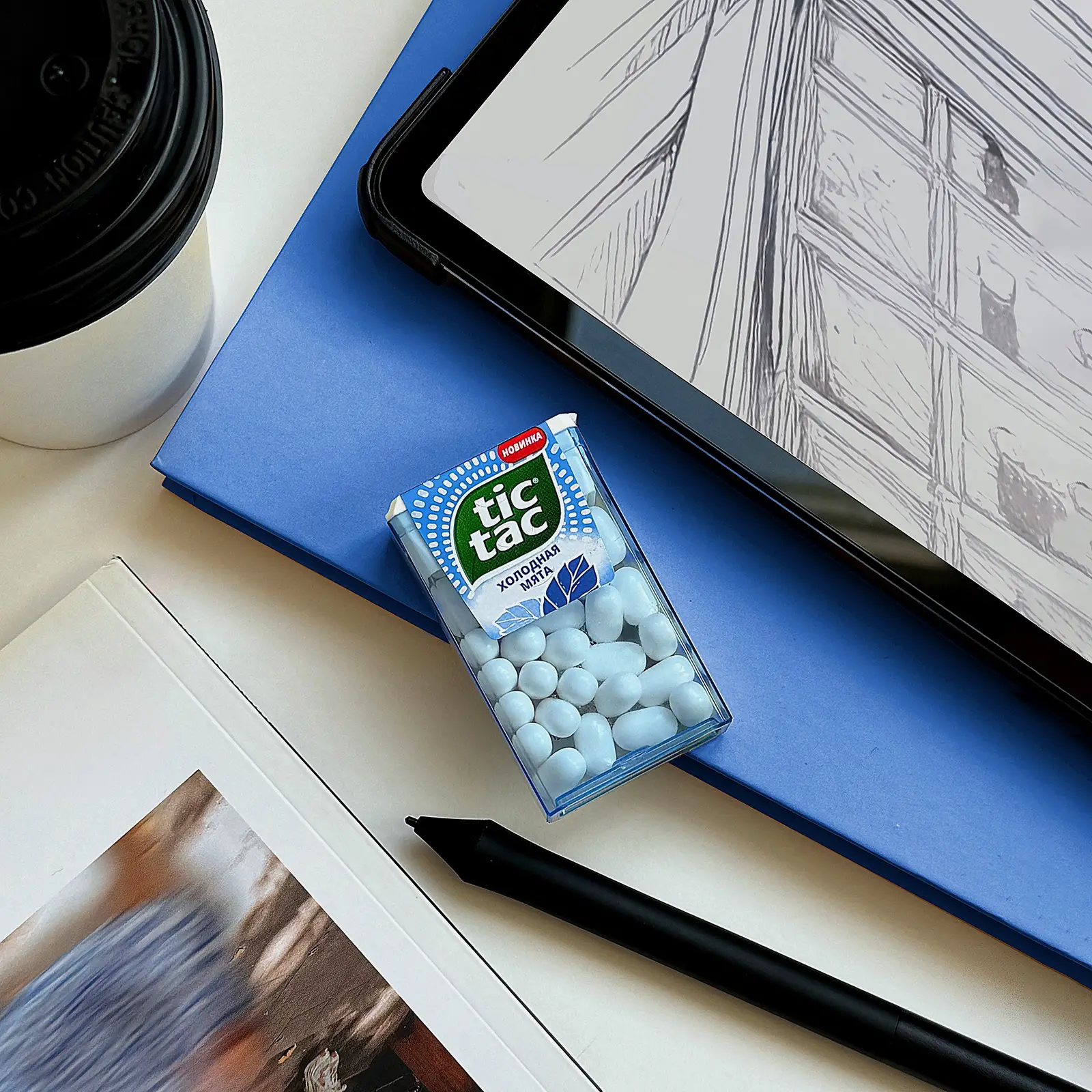 Драже освежающее Холодная мята Tic Tac 16г