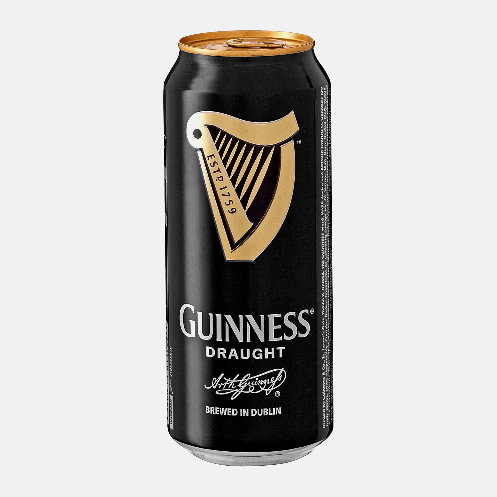 Изображение товара Пиво Guinness Draught темное 440 мл 4.2% в жестяной банке