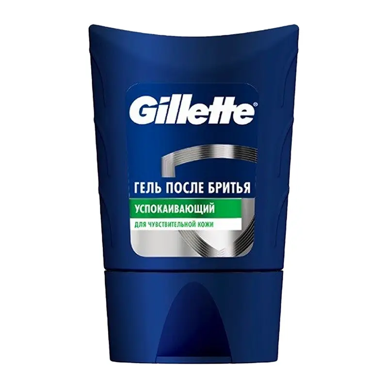 Изображение товара Гель после бритья Gillette для чувствительной кожи 75 мл освежающий увлажняющий защитный