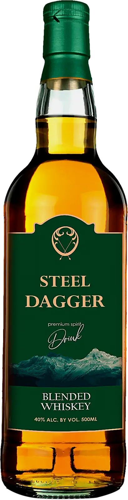 Изображение товара Виски Steel Dagger купажированный 40% 500мл армянский напиток