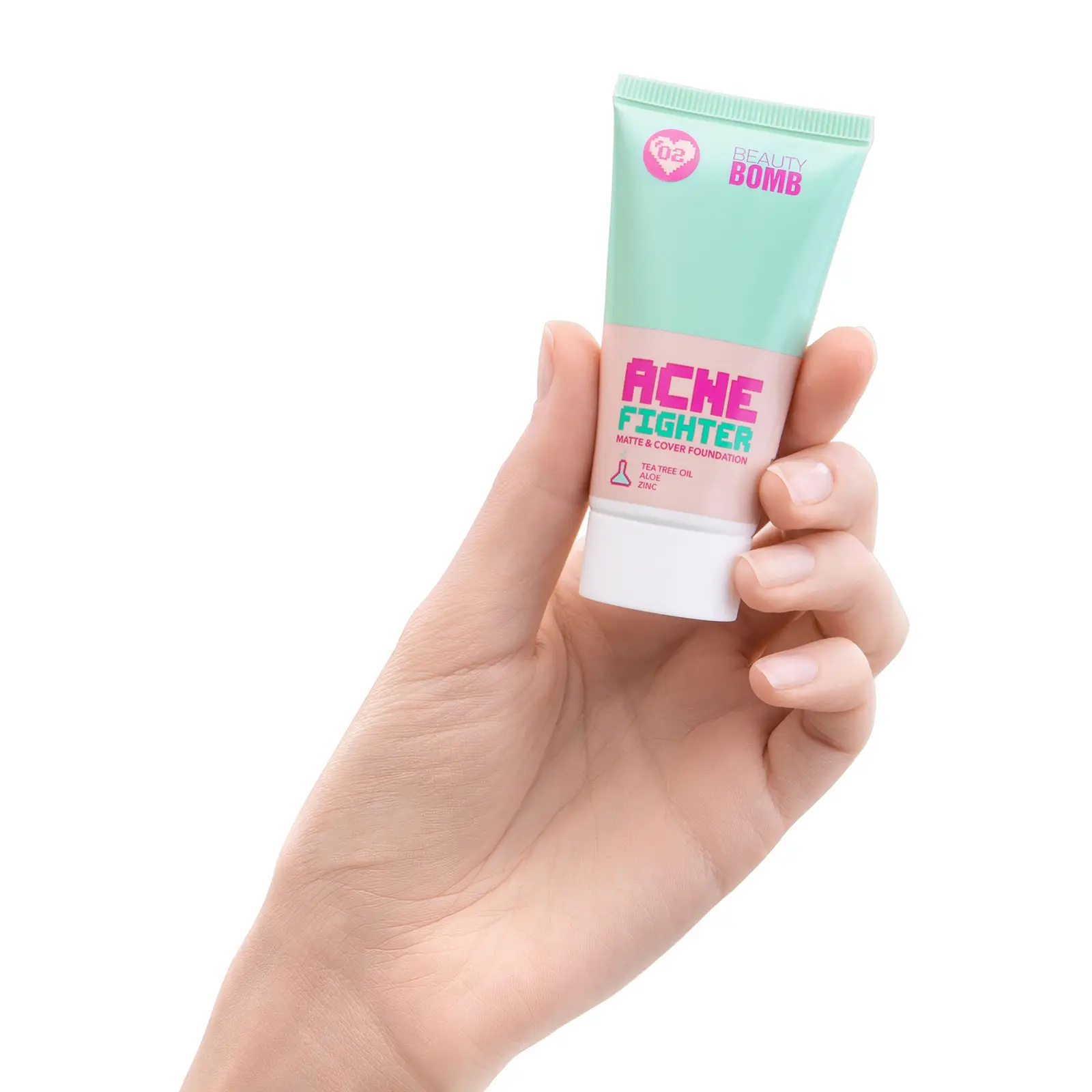 Тональный крем Beauty Bomb Acne Fighter тон 02