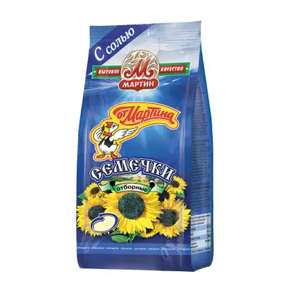 Изображение товара Семечки от Мартина обжаренные с морской солью 100г