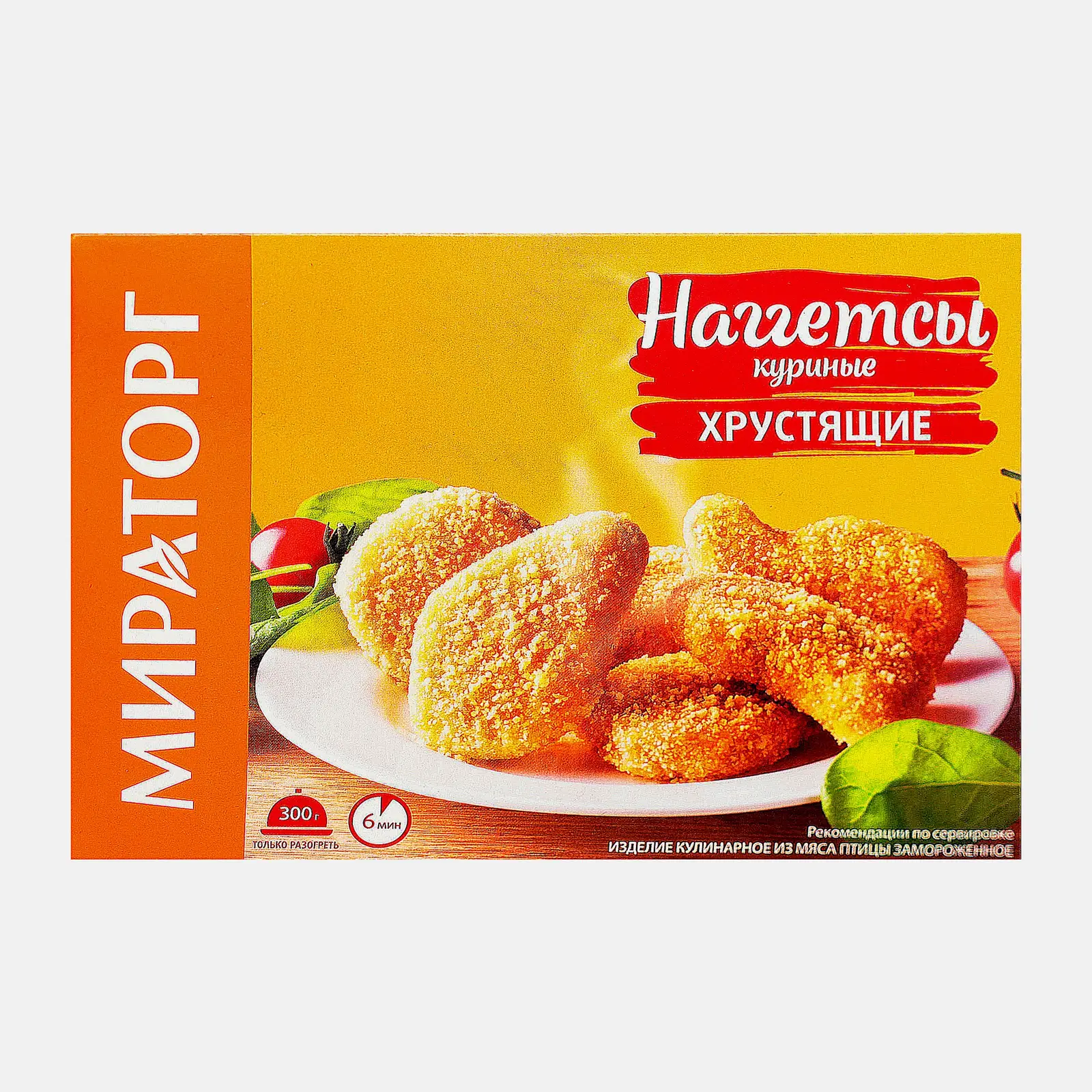 Наггетсы куриные Мираторг Хрустящие 300г - фото 6