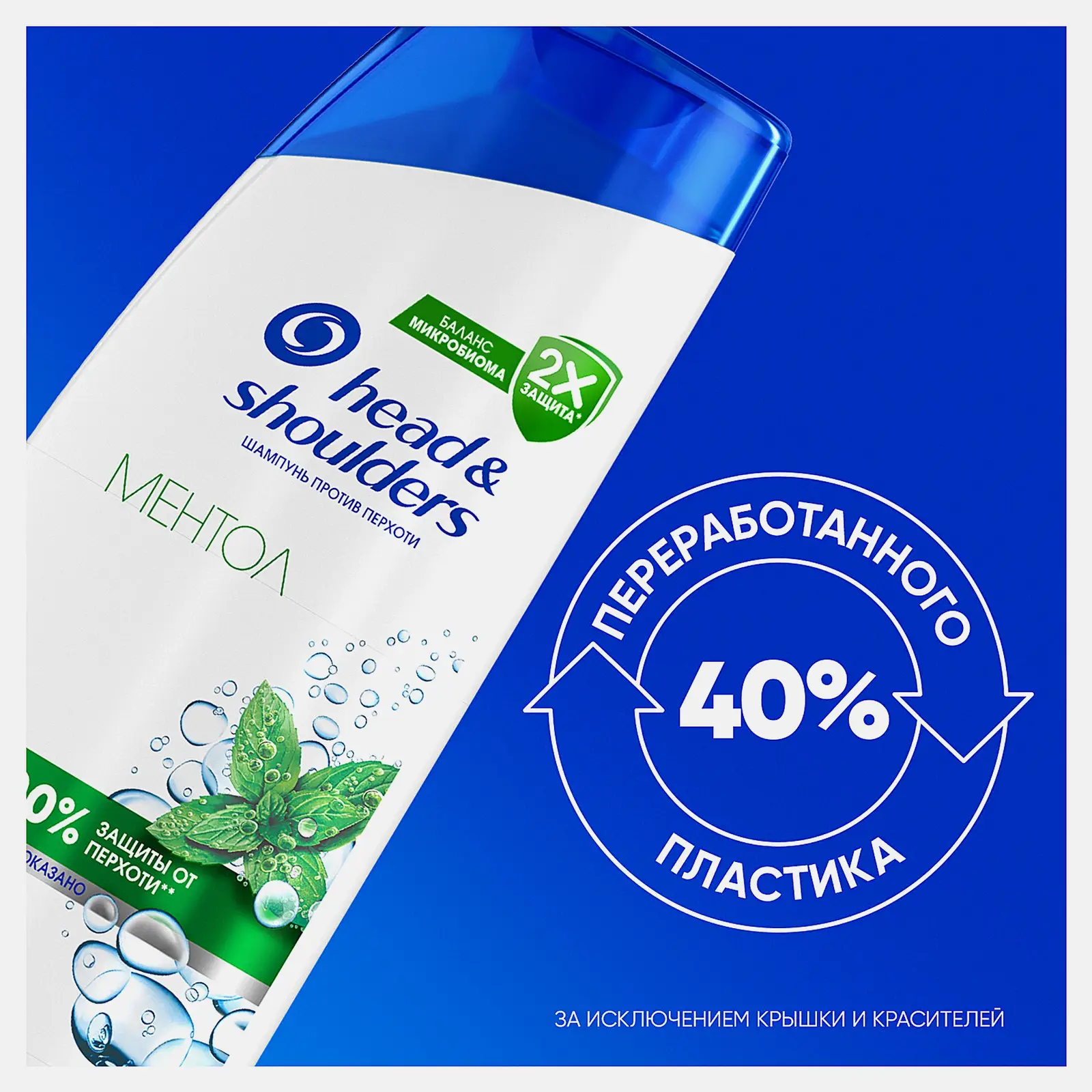 Шампунь для волос против перхоти Ментол Head&Shoulders 360мл - фото 5 Шампунь для волос против перхоти Ментол Head&Shoulders 360мл - фото 5
