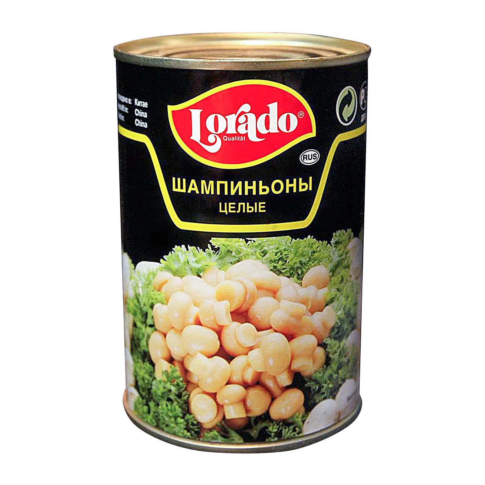 Изображение товара Шампиньоны Lorado целые в банке 400г