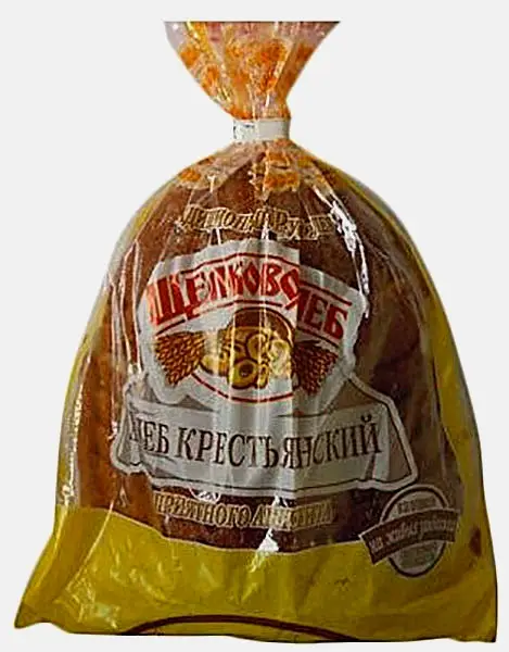 Изображение товара Хлеб Крестьянский нарезанный Щелковохлеб 320г