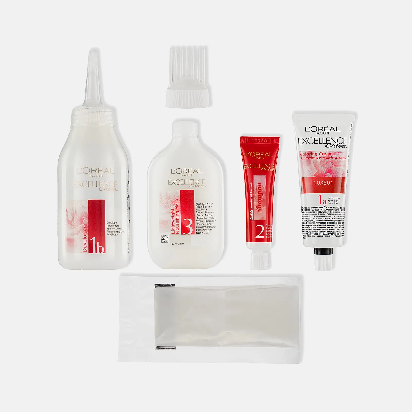 Стойкая крем-краска для волос Excellence оттенок 4.00 Каштановый L’Oréal Paris