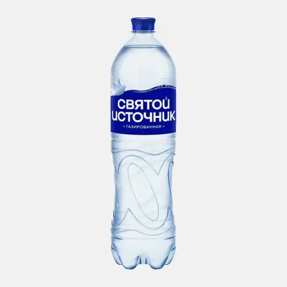 Вода Святой Источник питьевая газированная 1.5л