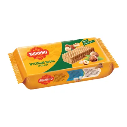 Изображение товара Вафли Яшкино ореховые 300г