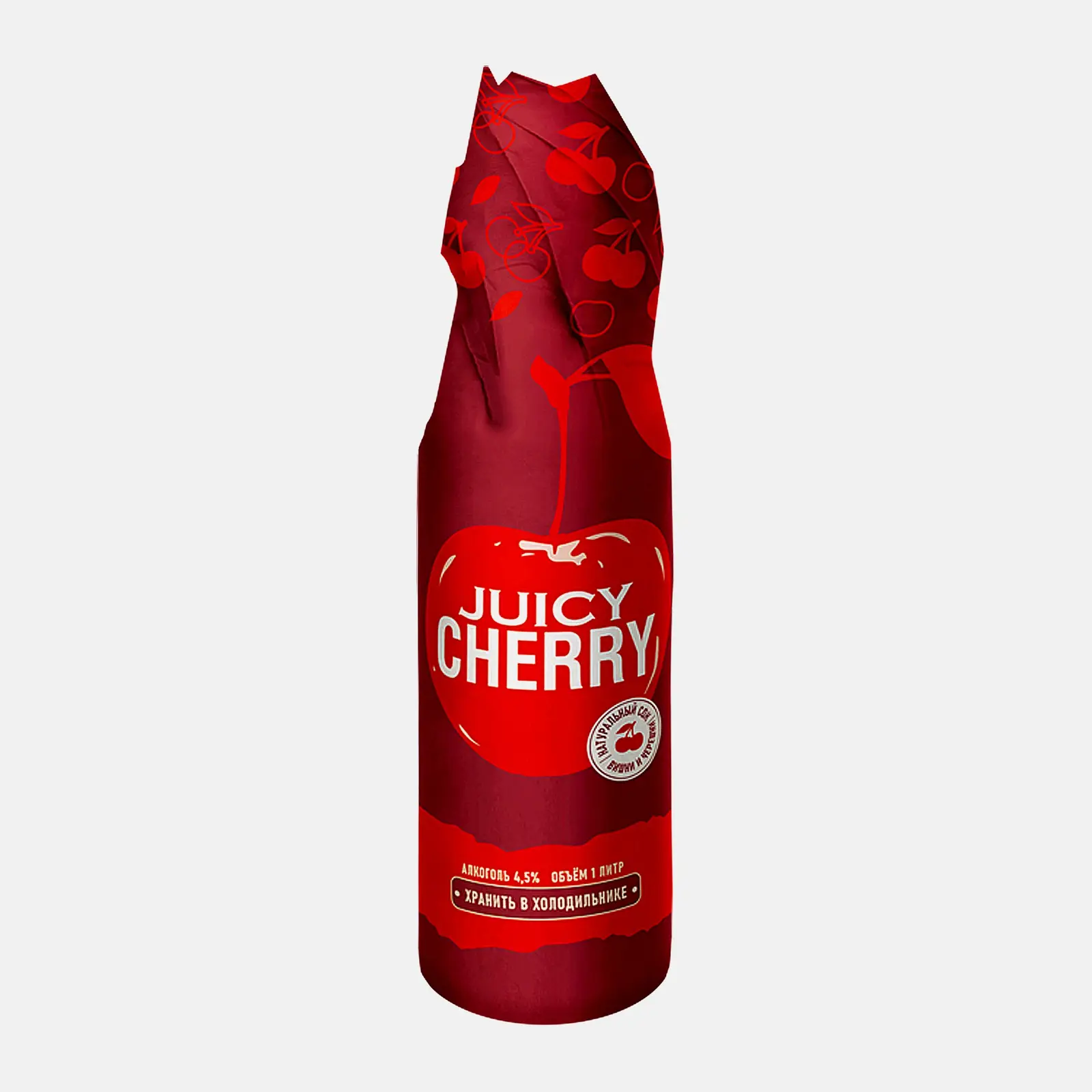 Изображение товара Пивной напиток Juicy Cherry с натуральным вкусом вишни 4.5% 1л Изображение товара Пивной напиток Juicy Cherry с натуральным вкусом вишни 4.5% 1л