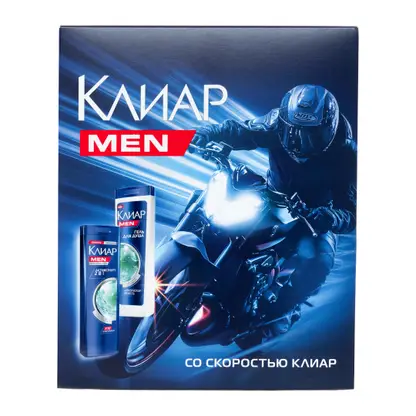 Изображение товара Подарочный набор Клиар Men Гель для душа 200мл + Шампунь 200мл в ассортименте