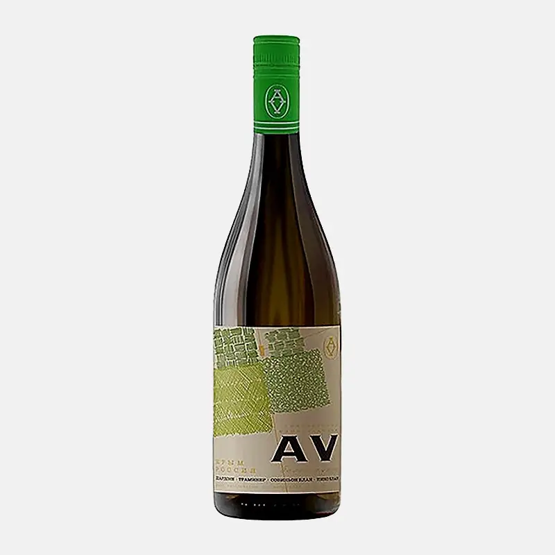 Белое сухое вино AV 13% 750мл