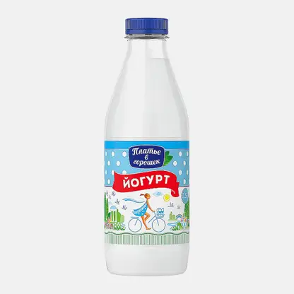 Йогурт Платье в горошек классический 2.5% 900г