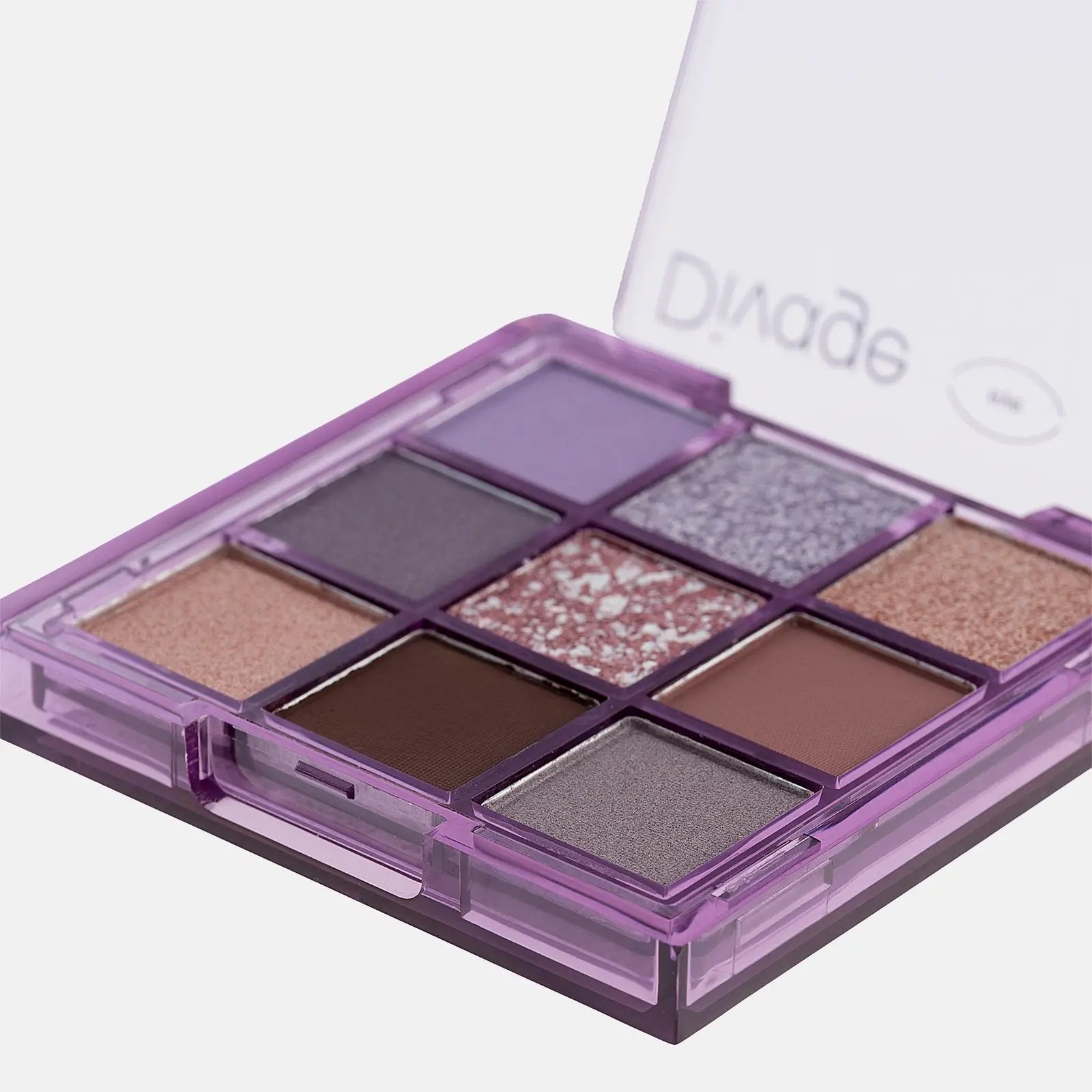 Палетка теней для век Easy Nude Plum Divage - фото 4